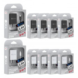 Paquete 10 cargadores tipo C