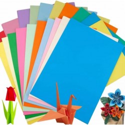 500pzs Hojas De Color...