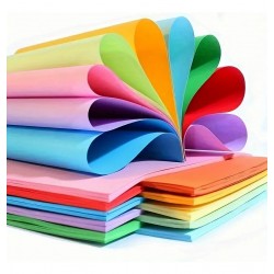 300 Hojas De Colores...